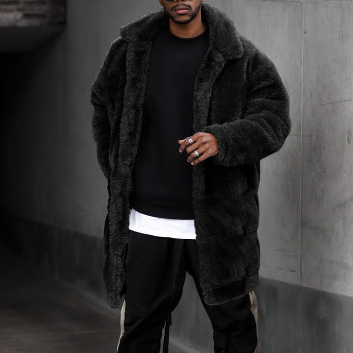 Herren Modische Teddyjacke mit verschließbaren Taschen und hoher Wärmeisolierung Echoarchiv