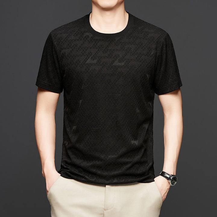 Herren atmungsaktives Sport-T-Shirt mit modernem Design Echoarchiv