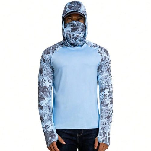 Herren Funktionales Outdoor Shirt mit Kapuze – Orvano