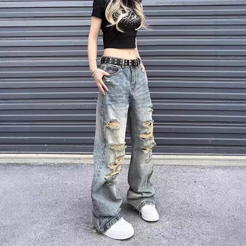Damen Weitgeschnittene Jeans Echo Archiv