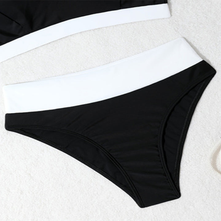 Damen Sportlicher Bikini mit hoch tailliertem Schnitt Echo Archiv