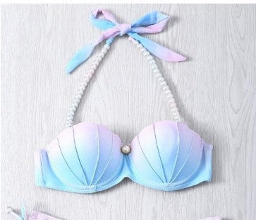 Damen Bikinoberteil mit Rüschen-Design Echo Archiv