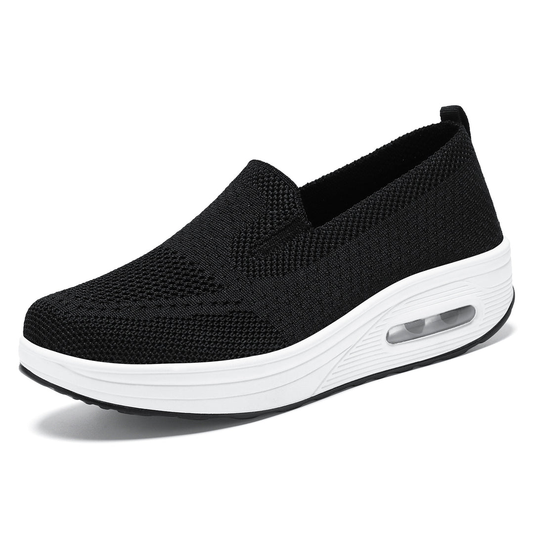 Damen nan gestrickter Schlupfsneaker mit Luftpolster-Dämpfung und ergonomischer Komfortsohle Echo Archiv