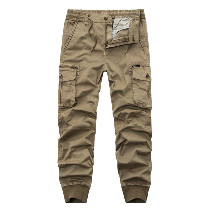 Herren Cargohose mit mehreren praktischen Taschen und elastischem Bund Echoarchiv