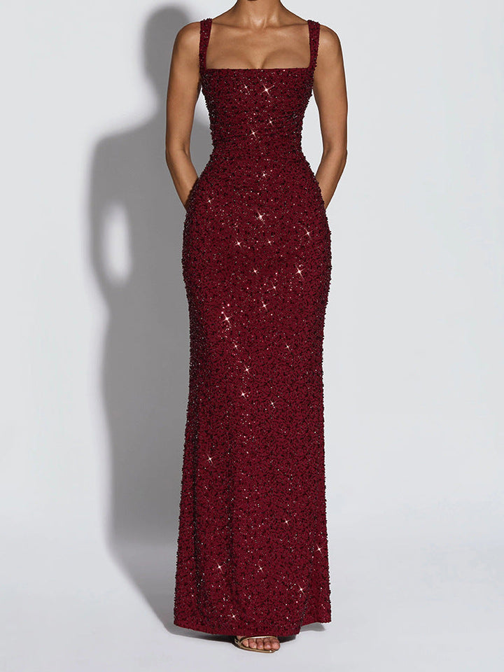 Damen glamouröses Abendkleid Echoarchiv