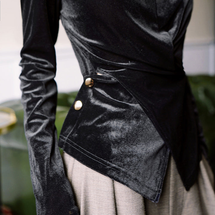 Damen Elegant geschnittene Bluse mit Twist-Detail Echoarchiv
