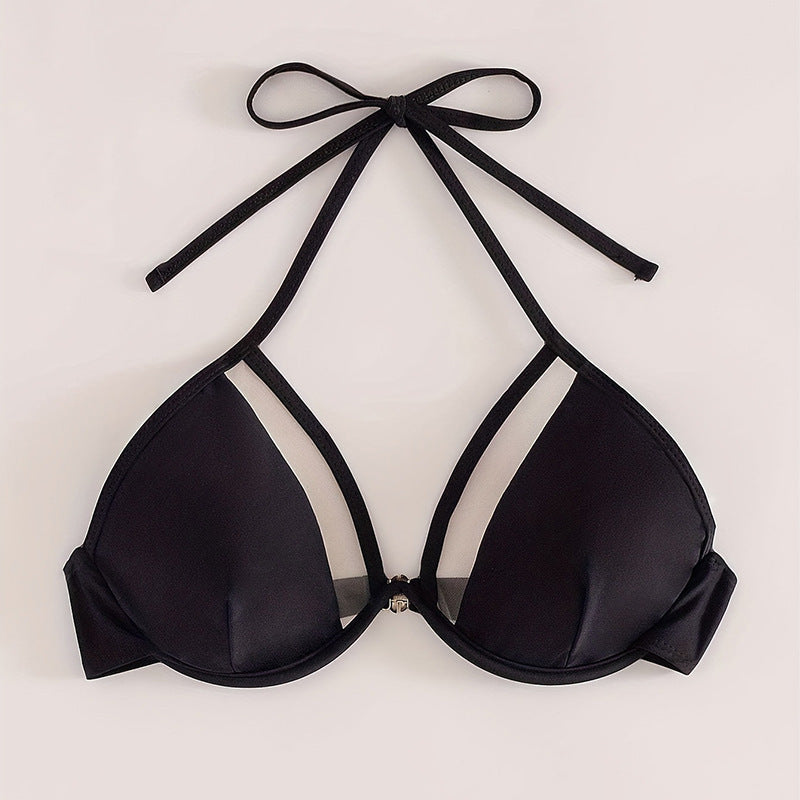 Damen Triangel-Bikini mit transparenten Einsätzen Echo Archiv