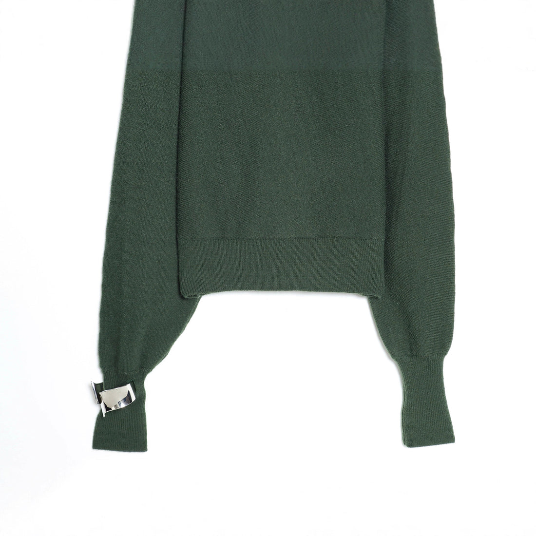 Damen kastiger Cropped Strickpullover mit weiten Raglanärmeln, verlängerten Ärmelbündchen und geripptem Saum – Mavelle