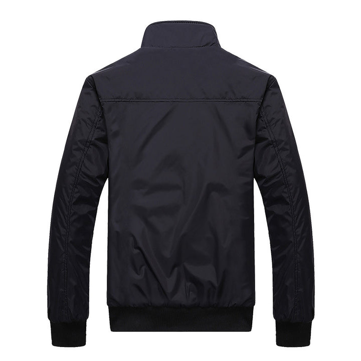 Herren Übergangsjacke mit hohem Kragen und bequemen Taschen Echo Archiv