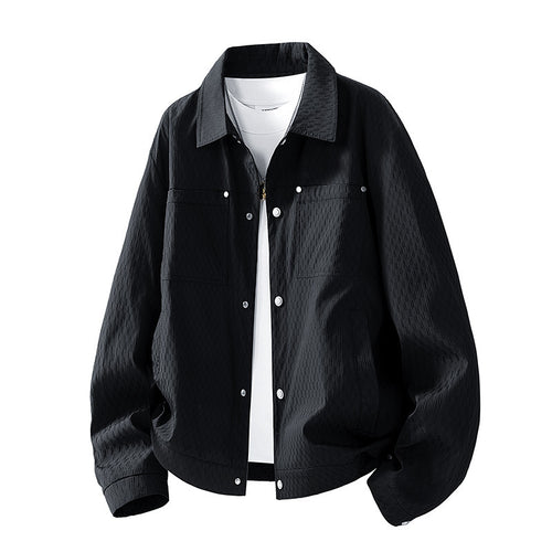 Herren Lässige Hemdjacke Echo Archiv