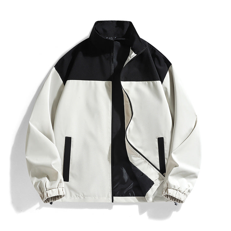 Herren sportliche Trainingsjacke mit atmungsaktiven Einsätzen Echoarchiv