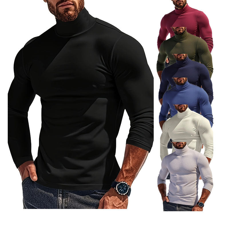 Herren Rollkragenpullover im Echoarchivrnen Design Echoarchiv