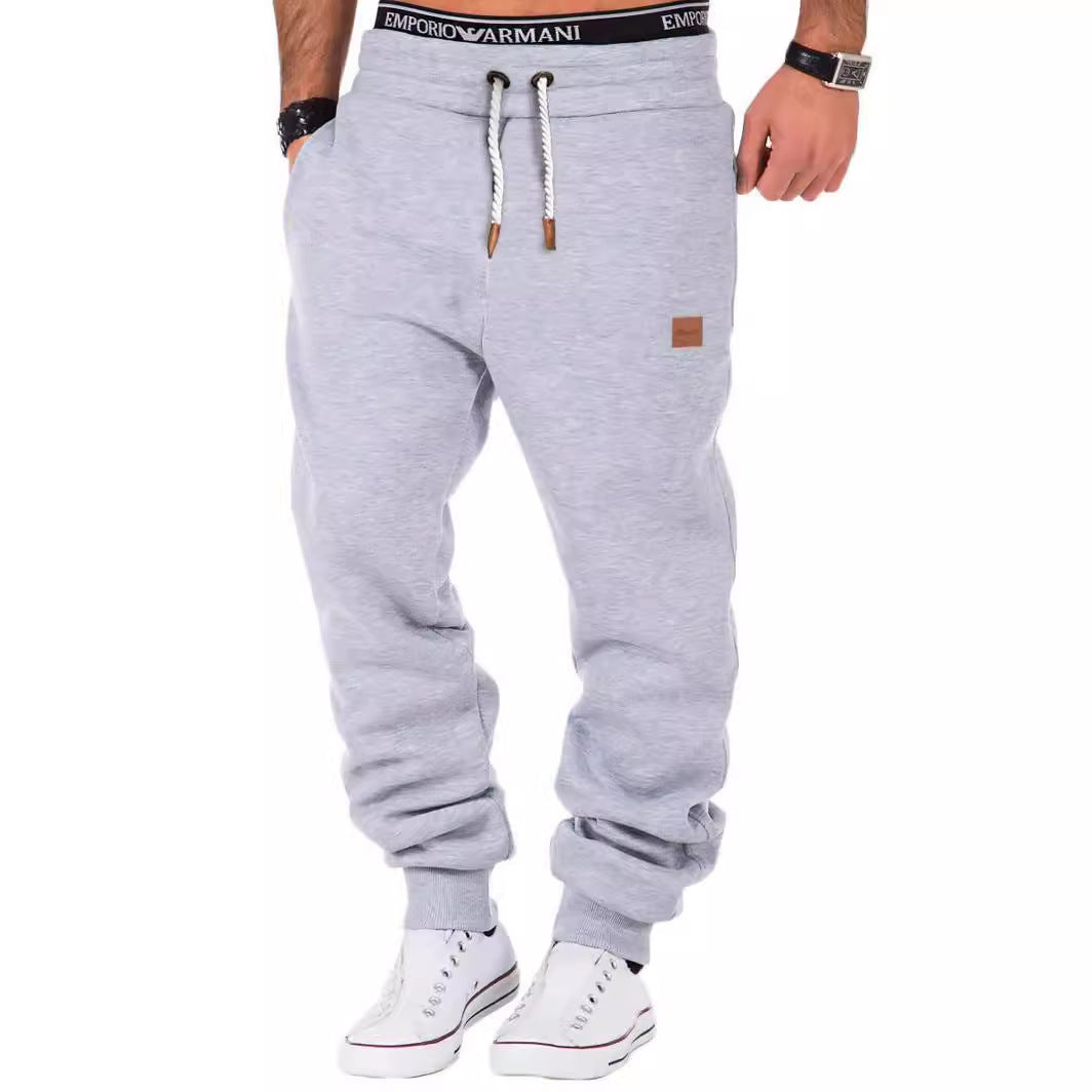 Herren Bequeme Sweathose mit Kordelzug Echoarchiv