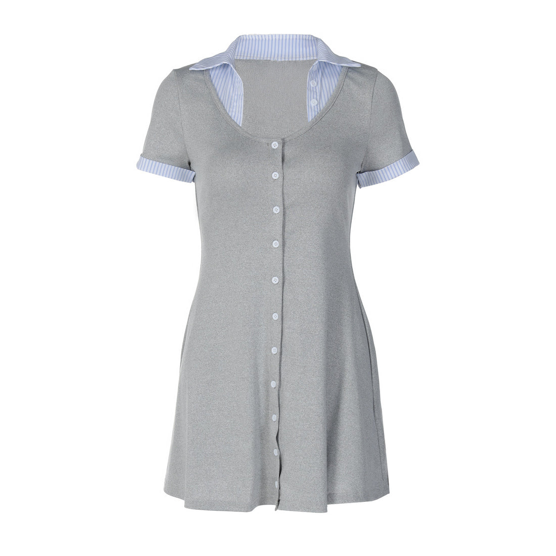 Damen Modisches Polo-Kleid – Élara