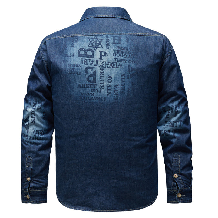 Herren Denim Hemd – Arvello