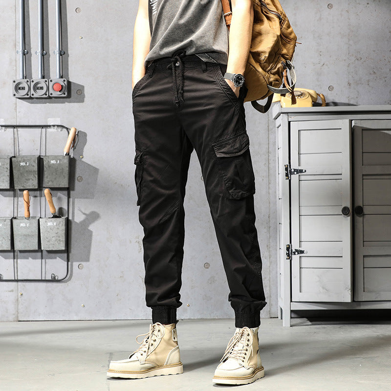 Herren Urbaner Cargojogger mit elastischem Komfortbund, Organizer‑Taschen und gerippten Bündchen Echo Archiv