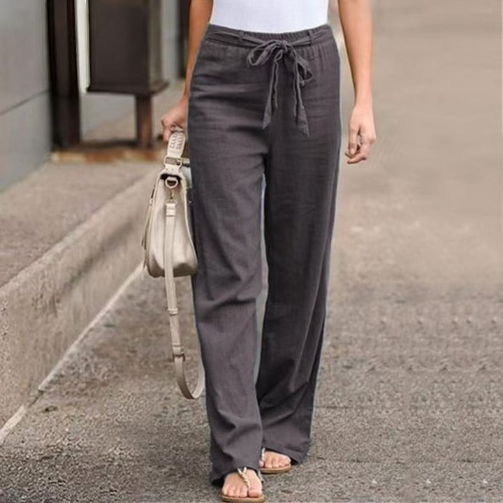 Damen Bequeme und elegante Leinenhose Echo Archiv