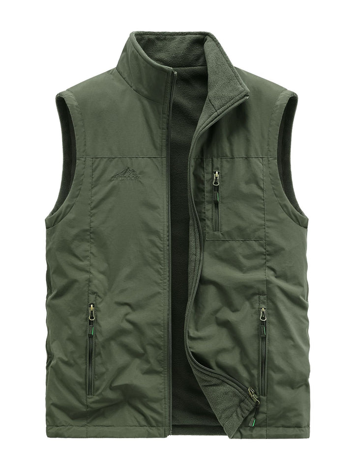 Herren Multifunktionale Fleece-Weste Echo Archiv