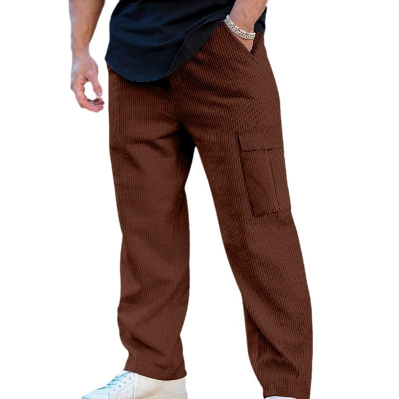 Herren Cargo-Jogginghose mit praktischen Seitentaschen und elastischem Bund Echoarchiv