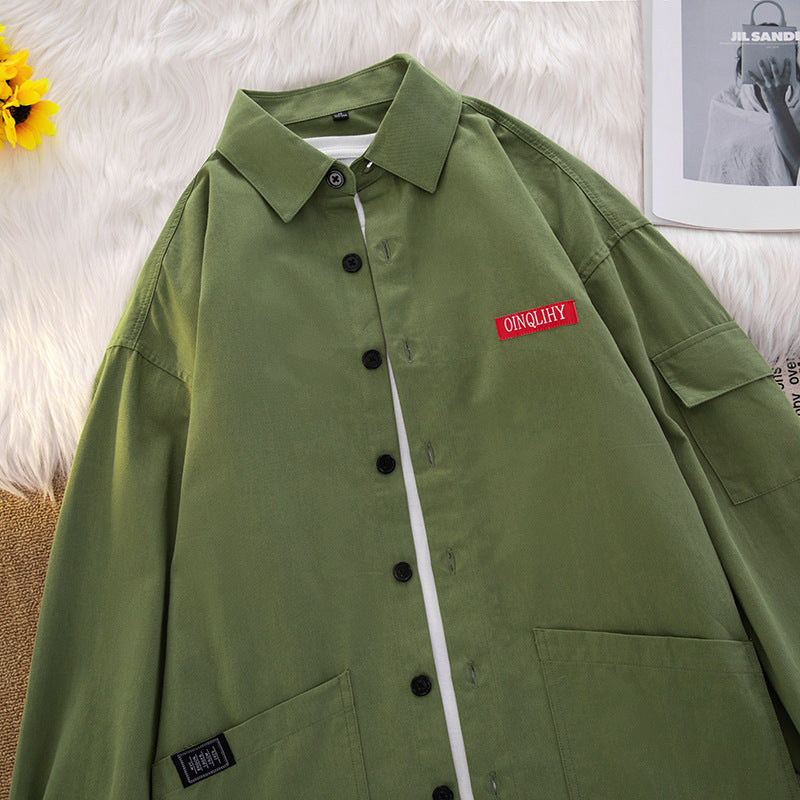 Herren lässige Utility-Jacke mit praktischen Taschen und modernem Schnitt Echoarchiv