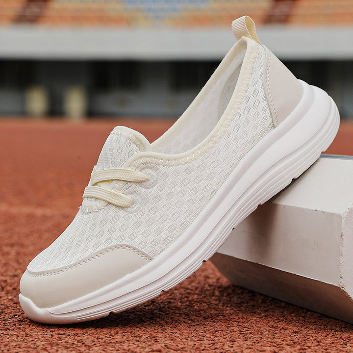 Damen nan atmungsaktiver Schlupfsneaker mit viskoelastischem Fußbett und rutschfester Sohle Echo Archiv