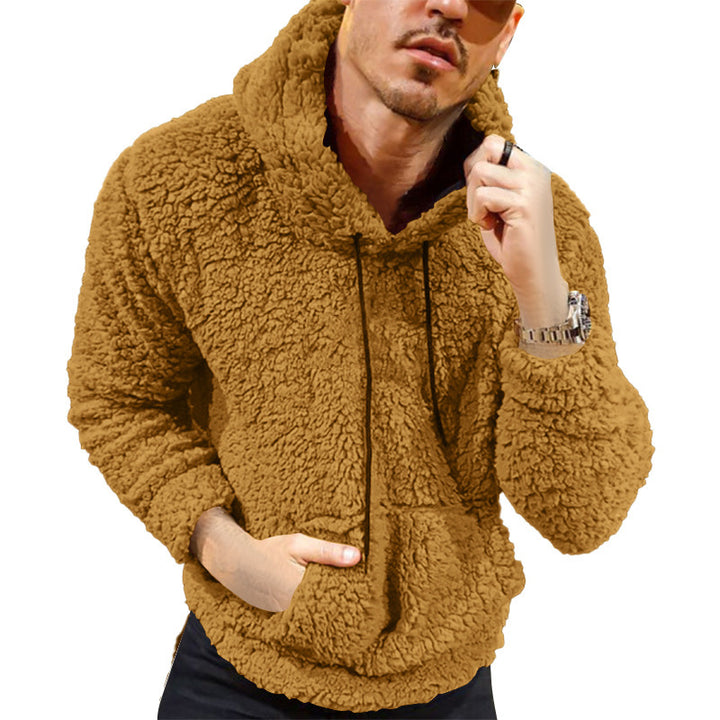 Herren Kuschelige Fleece-Hoodie Echoarchiv