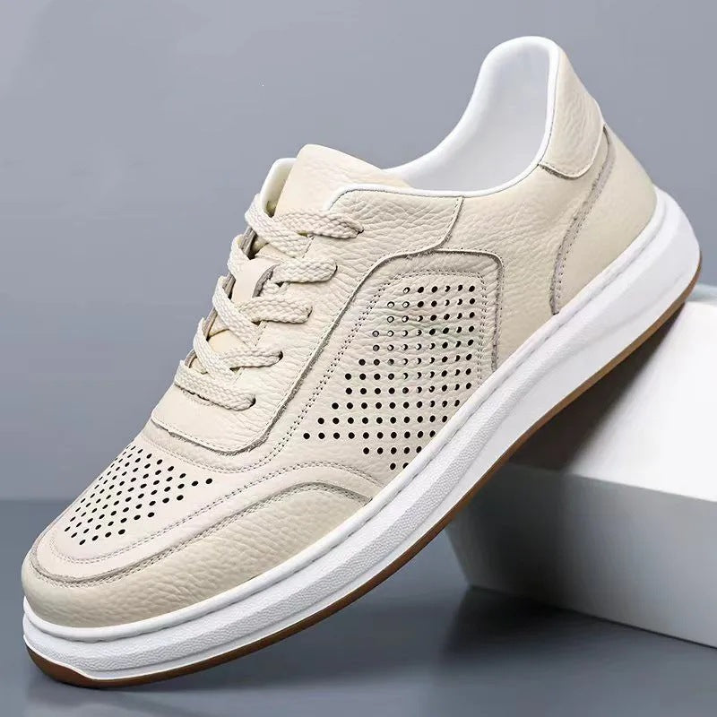 Herren Elegante und bequeme Leder Sneakers Echoarchiv