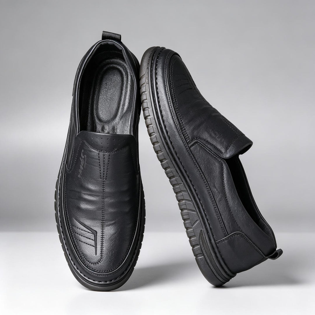 Herren Elegante und Bequeme Leder Mokassins Echoarchiv