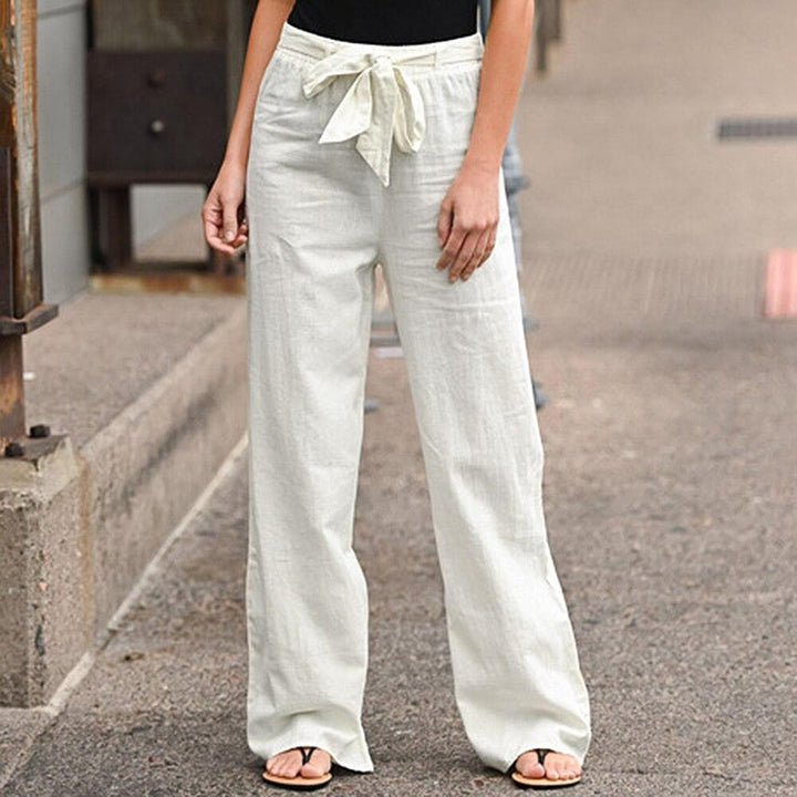 Damen Bequeme und elegante Leinenhose Echo Archiv