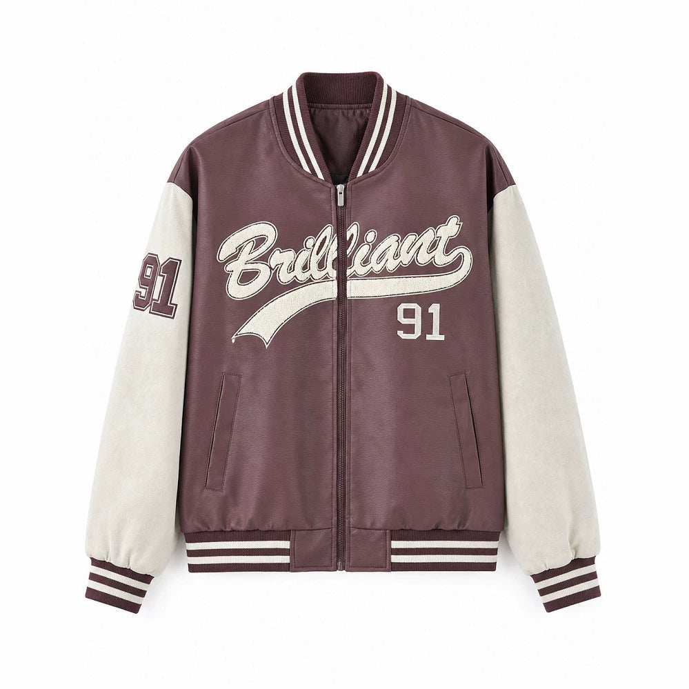 Herren Modische Bomberjacke mit sportlichem Schnitt Echo Archiv