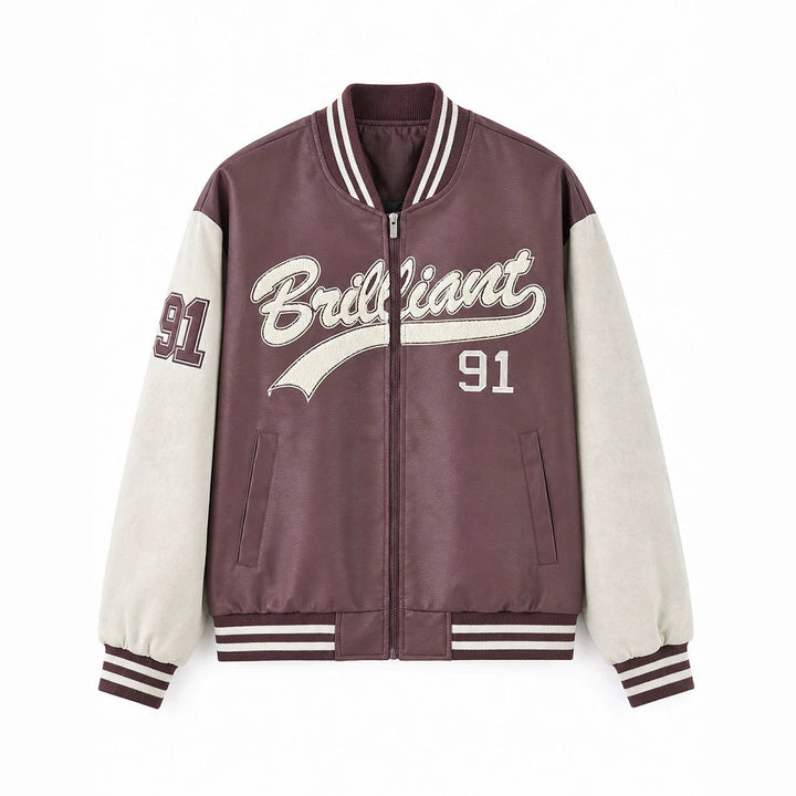 Herren Modische Bomberjacke mit sportlichem Schnitt Echo Archiv