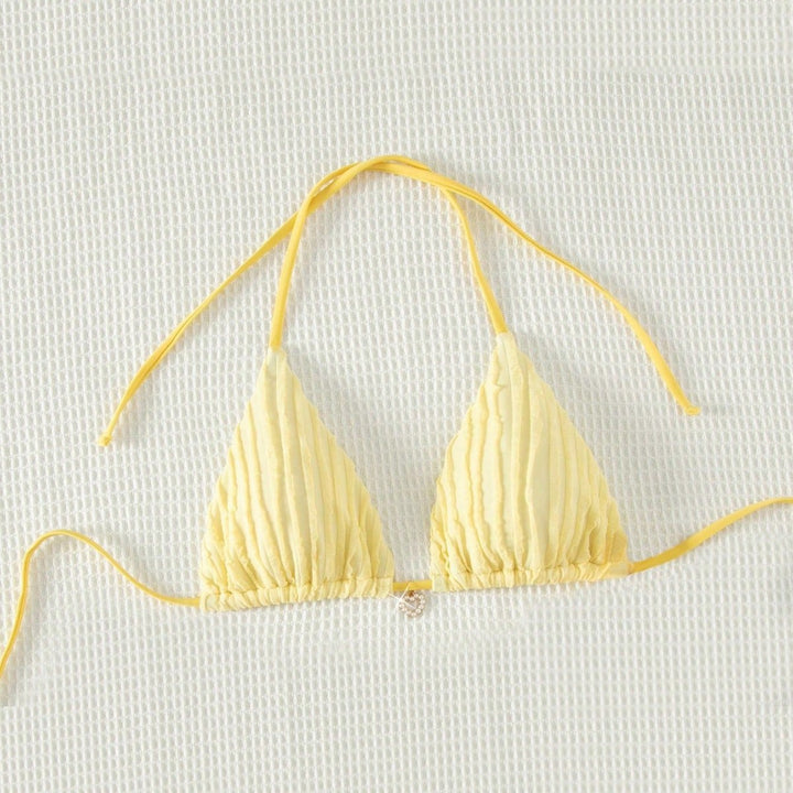 Damen Triangel-Bikini mit einzigartiger Struktur Echo Archiv