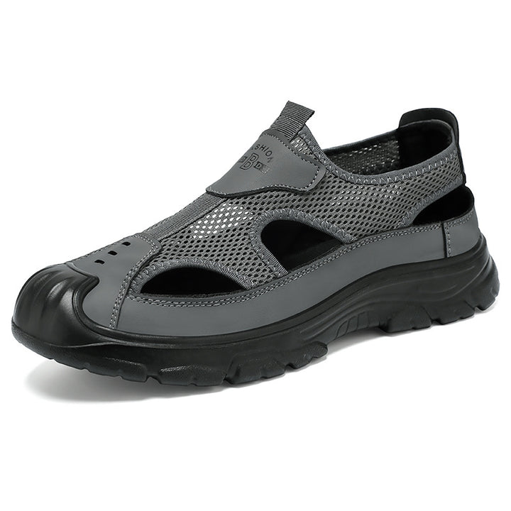 Herren nan atmungsaktive Outdoor-Sandale mit stoßdämpfender Sohle und verstärktem Zehenschutz Echo Archiv