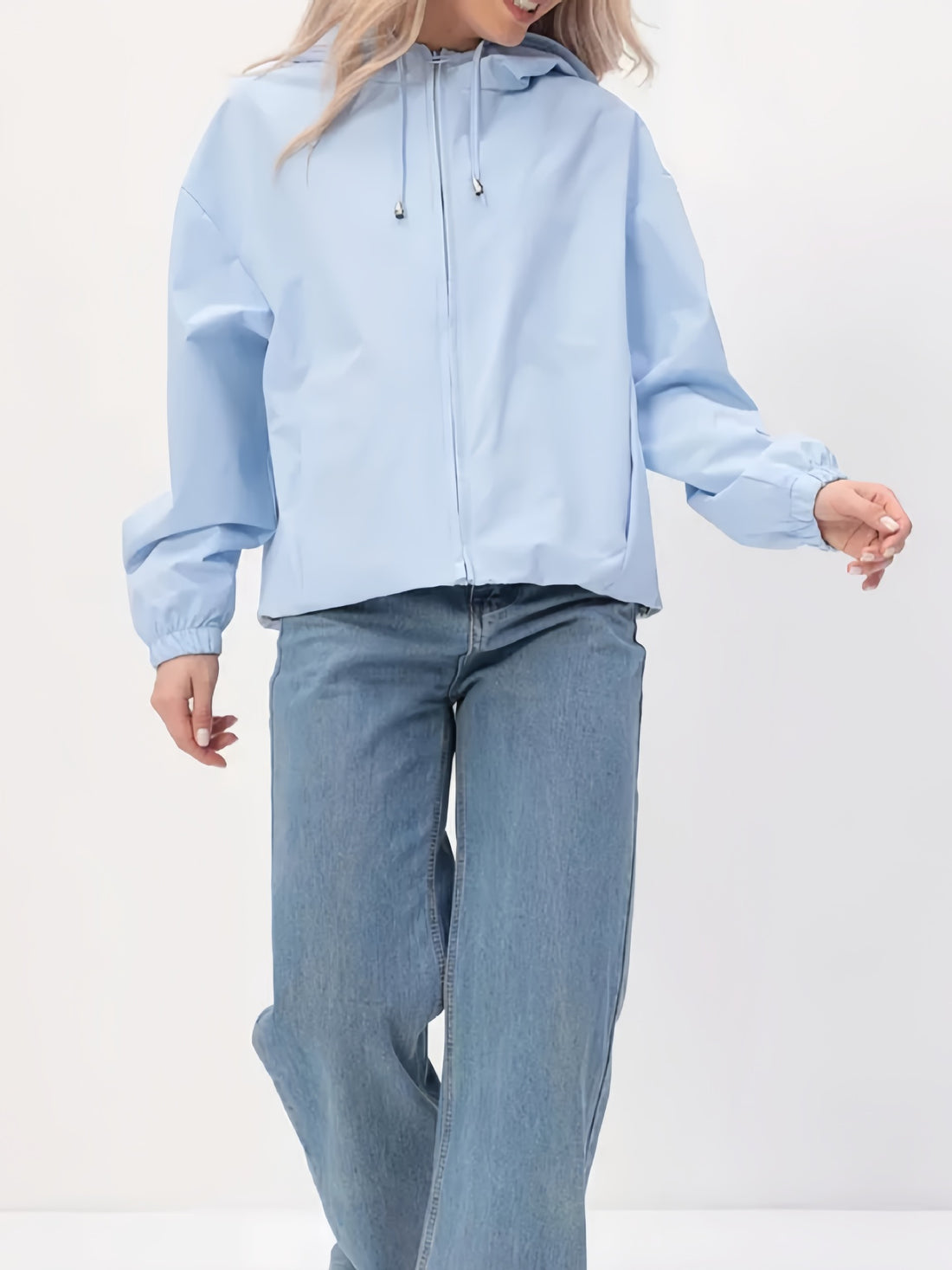 Damen Leichte Freizeitjacke mit Kapuze – Célinea
