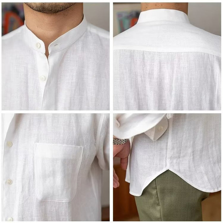 Herren Elegantes Langarm Businesshemd Echoarchiv