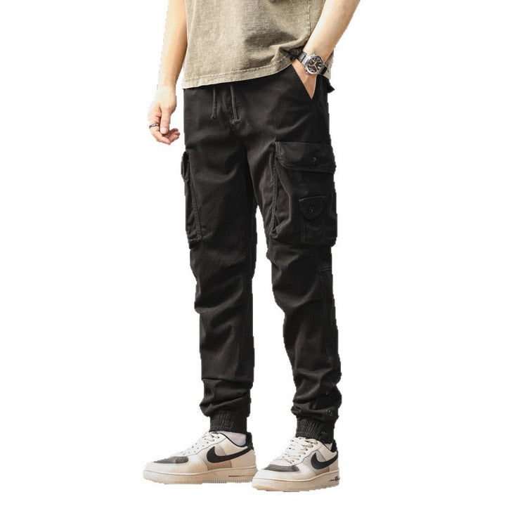 Herren multifunktionale Cargohose mit elastischem Bund und praktischen Taschen Echoarchiv