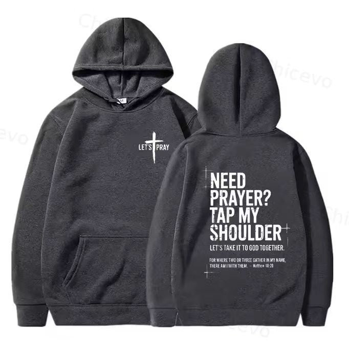 Unisex Kapuzenpullover mit motivierendem Schriftzug Echoarchiv