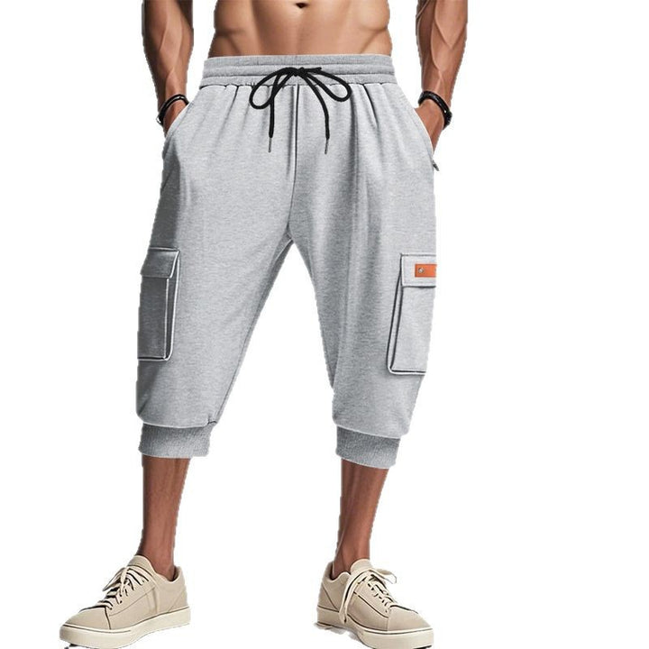 Herren Cargo-Shorts mit praktischen Reißverschlusstaschen und elastischem Bund Echoarchiv