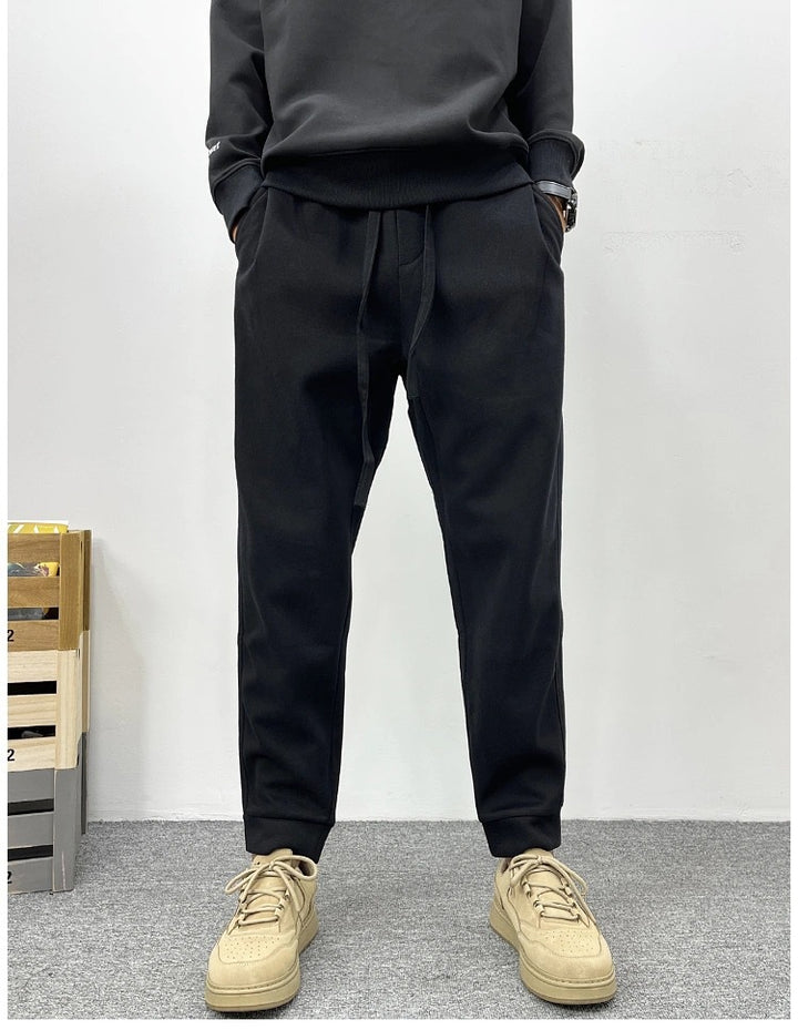 Herren Lässige Sweatpants mit elastischem Bund Echoarchiv