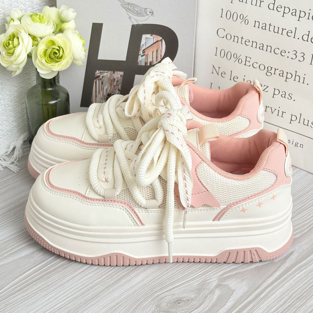 Damen Sportliche Sneaker mit dicker Sohle Echo Archiv