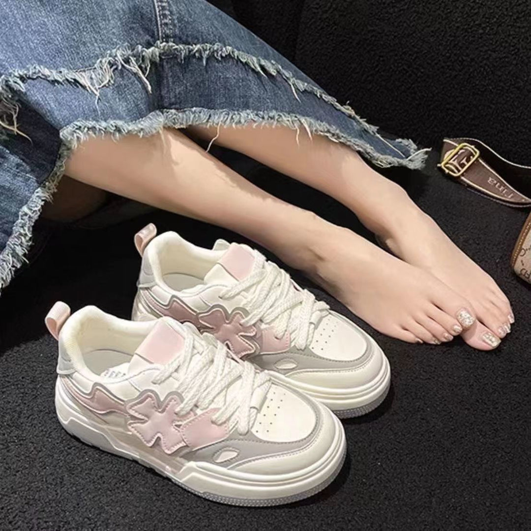 Damen Trendige Sneakers mit modischem Sternen-Design Echo Archiv