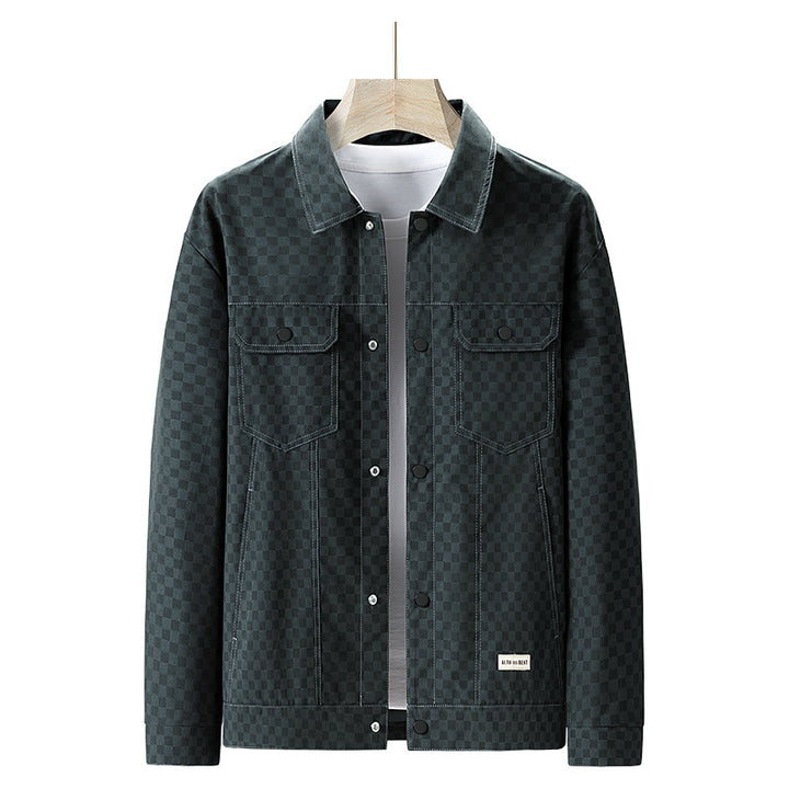 Herren Modische Checks-Jacke – Taviero