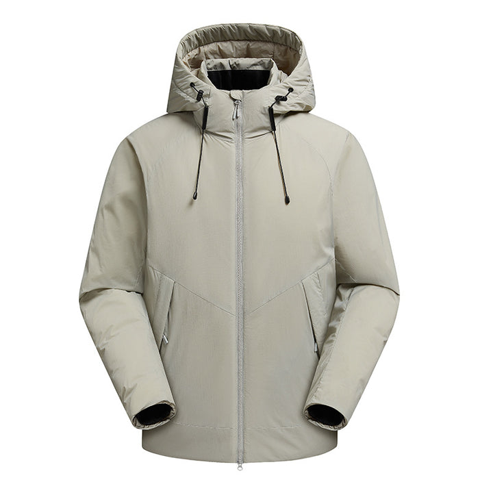 Herren Leistungsfähige Übergangsjacke mit verstellbarem Kragen Echo Archiv