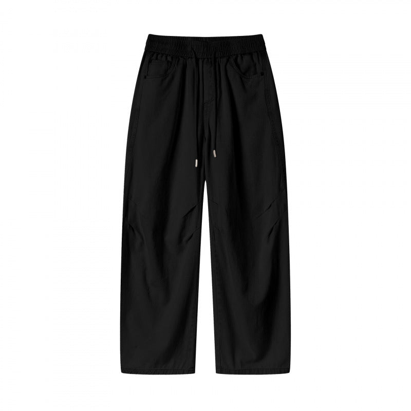 [Damen] Weite Culotte‑Hose mit hohem Elastikbund, Tunnelzug und Eingrifftaschen Echo Archiv
