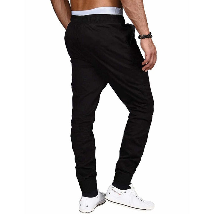 Herren stylische Jogginghose mit seitlichen Zipper-Taschen Echoarchiv