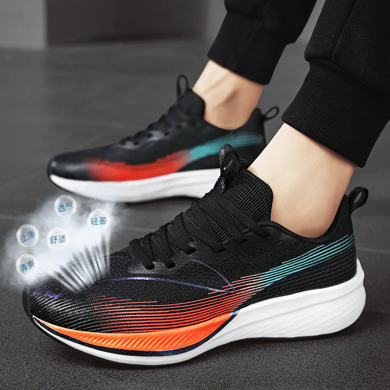 Herren Dyna‑Propulsions-Laufschuh mit nahtlosem Strickmesh und reaktiver Zwischensohle – Tavélo