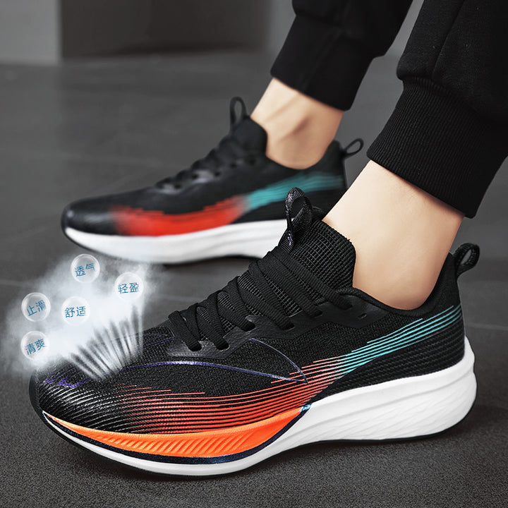 Herren Dyna‑Propulsions-Laufschuh mit nahtlosem Strickmesh und reaktiver Zwischensohle – Tavélo