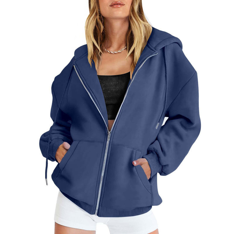Damen Oversized Kapuzenjacke Echoarchiv