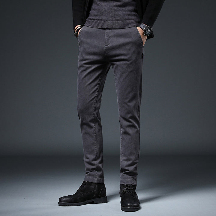 Herren Slim-Fit Freizeithose mit elastischem Bund und praktischen Taschen Echoarchiv