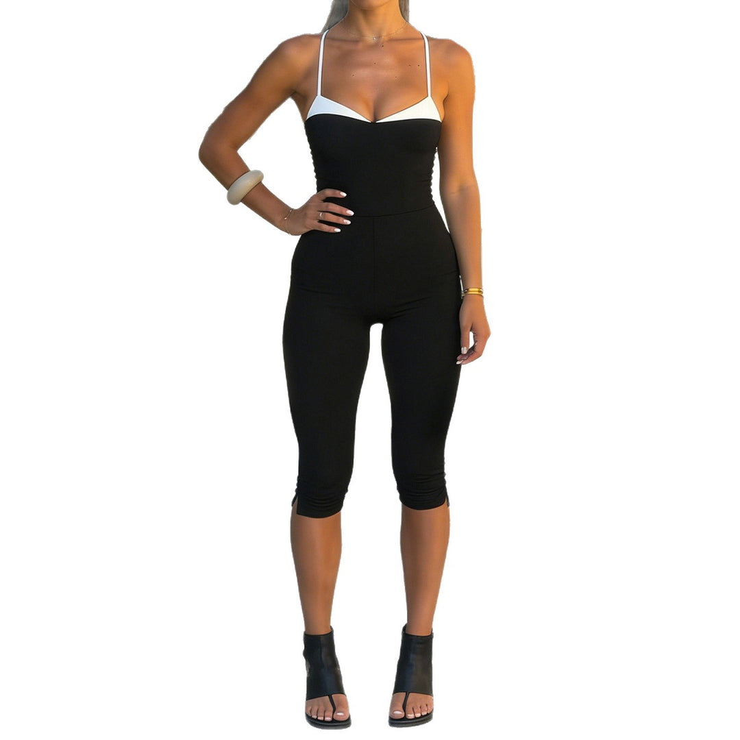 Damen eleganter Overall mit Büstenlage und verstellbaren Trägern Echo Archiv